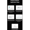 Nillkin Apsauginis stiklas 2.5D CP+ PRO juodos spalvos skirtas Apple iPhone 17 (su aplikatoriumi)