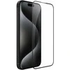 Apsauginis stiklas telefonui Apple iPhone 15 Pro Nillkin CP + Pro juodos spalvos krašteliu