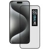 OBAL:ME 5D apsauginis stiklas telefonui Apple iPhone 15 Pro Max Juodas
