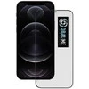 OBAL:ME 5D apsauginis stiklas telefonui Apple iPhone 12 Pro Max Juodas