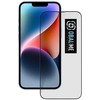 OBAL:ME 5D apsauginis stiklas telefonui Apple iPhone 13/13 Pro/14 Juodas