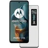 OBAL:ME 5D ekrano apsauga Motorola G05/E15 Juodas