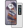 OBAL:ME 5D Apsauginis stiklas skirtas Motorola Edge 50 Neo su baltos spalvos rėmeliu