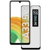 OBAL:ME 5D apsauginis stiklas telefonui Samsung Galaxy A33 5G Juodas