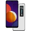 OBAL:ME 5D apsauginis stiklas telefonui Samsung Galaxy M12/A32 5G/A12/A02s Juodas