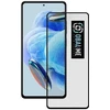 OBAL:ME 5D apsauginis stiklas telefonui Xiaomi Redmi Note 12 4G/5G Juodas