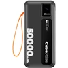 OBAL:ME CablePulse Powerbank 50000mAh 22,5W juodos spalvos