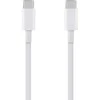 OBAL:ME Fast Charge USB-C/USB-C kabelis 1m baltos spalvos