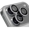 OBAL:ME kameros apsauga skirta Apple iPhone 17 Pro/17 Pro Max Sidabrinis