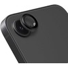 OBAL:ME lešio apsauga skirta Apple iPhone 16e Matte juodos spalvos