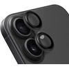 OBAL:ME lešio apsauga skirta Apple iPhone 16/16 Plus juodos spalvos