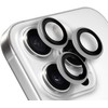 OBAL:ME lešio apsauga skirta Apple iPhone 16 Pro/16 Pro Max baltos spalvos Titanium