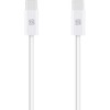 OBAL:ME LongRun USB-C/USB-C kabelis 60W 2m Baltas