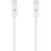 OBAL:ME LongRun USB-C/USB-C kabelis 60W 2m Baltas