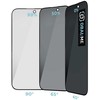 OBAL:ME Privacy 5D ekrano apsauga telefonui Apple iPhone 16 Pro Juodas