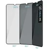 OBAL:ME Privacy 5D Apsauginis stiklas Screen Protector skirtas Samsung Galaxy A37 5G/A57 5G Juodas