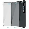 OBAL:ME Privacy 5D ekrano apsauga telefonui Apple iPhone 16 Pro Max Juodas
