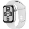 OBAL:ME silikoninė apyrankė skirta Apple Watch 38-41mm S-M baltos spalvos