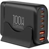 OBAL:ME Terminal GaN Desk Charger 4C2A 100W Juodas
