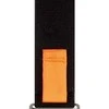 OBAL:ME Textile apyrankė skirta Apple Watch 42-49mm M-L juodos spalvos/oranžinės spalvos