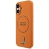Red Bull Raudona Bull Raudona Bull Silicone Mėlyna Ring MagSafe dėklas skirtas Apple iPhone 17 oranžinės spalvos