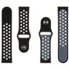 Tactical 267 Dviguba silikoninė juosta 22mm juoda/pilka
