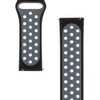 Tactical 267 Dviguba silikoninė juosta 22mm juoda/pilka