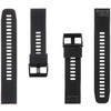 Taktinė 426 silikoninė apyrankė Garmin Fenix 5/6/7/8 QuickFit 22mm juoda