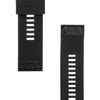 Taktinė 668 silikoninė juosta, skirta Garmin Fenix 5X/6X/7X/8 QuickFit 26mm, juoda