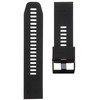 Taktinė 668 silikoninė juosta, skirta Garmin Fenix 5X/6X/7X/8 QuickFit 26mm, juoda