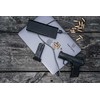 Tactical Fast Rope Kevlar kabelis USB-A/USB-C 0.3m pilkos spalvos