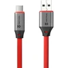 Tactical Fat Man 2.0 kabelis USB-A/USB-C 1m raudonos spalvos