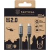 Tactical Fat Man 2.0 kabelis USB-C/USB-C 1m pilkos spalvos