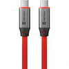 Tactical Fat Man 2.0 kabelis USB-C/USB-C 1m raudonos spalvos