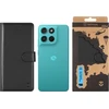 Dėklas Tactical Field Notes for Motorola Moto G57 Power juodos spalvos