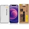Tactical apsauginis stiklas Shield 5D skirtas Apple iPhone 12 mini su juodos spalvos krašteliu