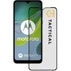 Tactical apsauginis stiklas Shield 5D skirtas Motorola E13 su juodos spalvos krašteliu
