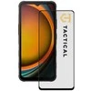 Tactical apsauginis stiklas Shield 5D skirtas Samsung Galaxy Xcover 7 su juodos spalvos krašteliu