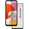 Tactical apsauginis stiklas Shield 5D skirtas Samsung Galaxy A14 4G su juodos spalvos krašteliu
