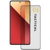 Tactical apsauginis stiklas Shield 5D skirtas Xiaomi Redmi Note 13 Pro 4G/5G / Poco X6 5G su juodos spalvos krašteliu