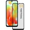 Tactical apsauginis stiklas Shield 5D skirtas Xiaomi Redmi 12C su juodos spalvos krašteliu