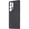 Tactical MagForce Aramid skirtas Samsung Galaxy S25 Ultra dėklas telefonui juodos spalvos
