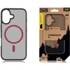 Tactical MagForce Hyperstealth 2.0 dėklas telefonui Apple iPhone 16 juodos ir raudonos spalvos