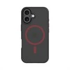 Tactical MagForce Hyperstealth 2.0 dėklas skirtas Apple iPhone 17 juodos spalvos/Raudona