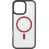 Tactical MagForce Hyperstealth 2.0 dėklas telefonui skirtas Apple iPhone 16 Pro Max juodos ir raudonos spalvos