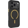 Tactical MagForce Hyperstealth 2.0 dėklas skirtas Apple iPhone 17 Pro juodos ir geltonos spalvos