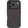 Tactical MagForce Hyperstealth 2.0 dėklas skirtas Apple iPhone 17 Pro juodos ir raudonos spalvos