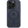 Dėklas Mėlyna Tactical MagForce Hyperstealth Cover for iPhone 15 Pro Deep Mėlyna
