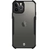 Dėklas Tactical Quantum Stealth dangtelis, skirtas Apple iPhone 12 Pro skaidrus/juodas