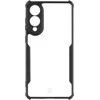 Tactical Quantum Stealth dėklas skirtas Samsung Galaxy S25 Edge Clear/juodos spalvos